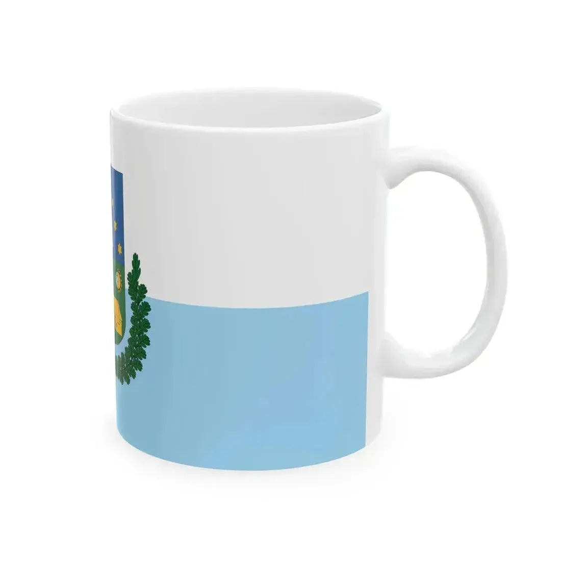 Flag of Berhida (Hungary) White Coffee Mug - Go Mug Yourself