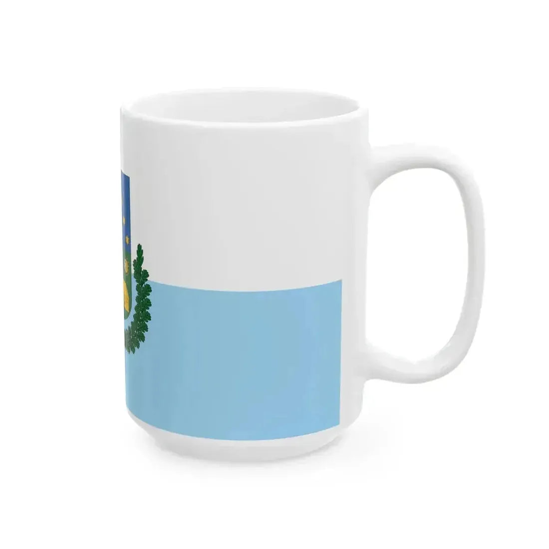 Flag of Berhida (Hungary) White Coffee Mug - Go Mug Yourself
