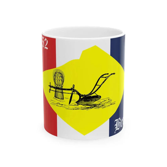 Flag of Berks County Pennsylvania (United States) White Coffee Mug 11oz - Go Mug Yourself