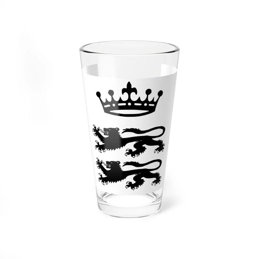 Flag of Berkshire County Council (England) Pint Glass 16oz 16oz - Go Mug Yourself