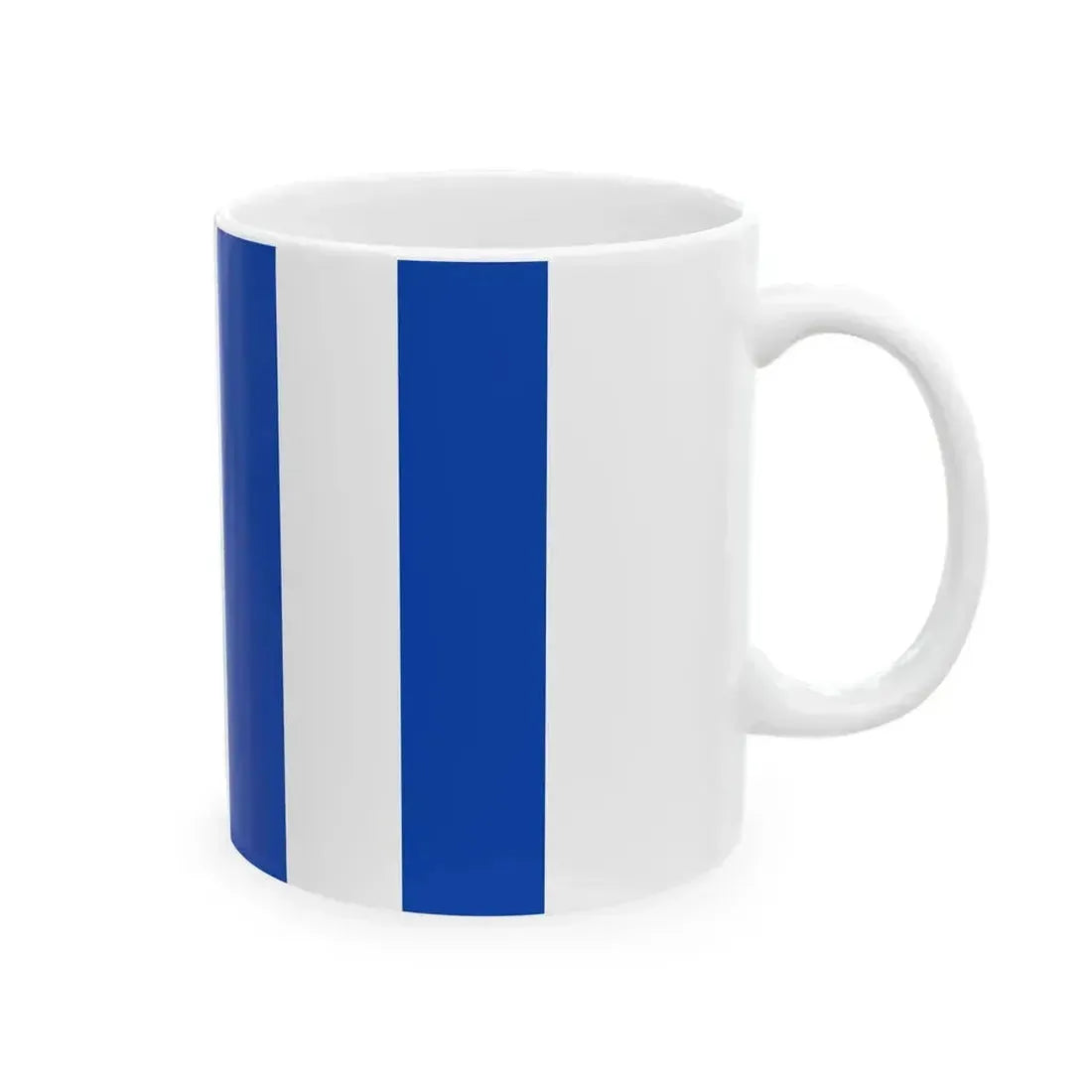 Flag of Berlaar (Belgium) White Coffee Mug - Go Mug Yourself