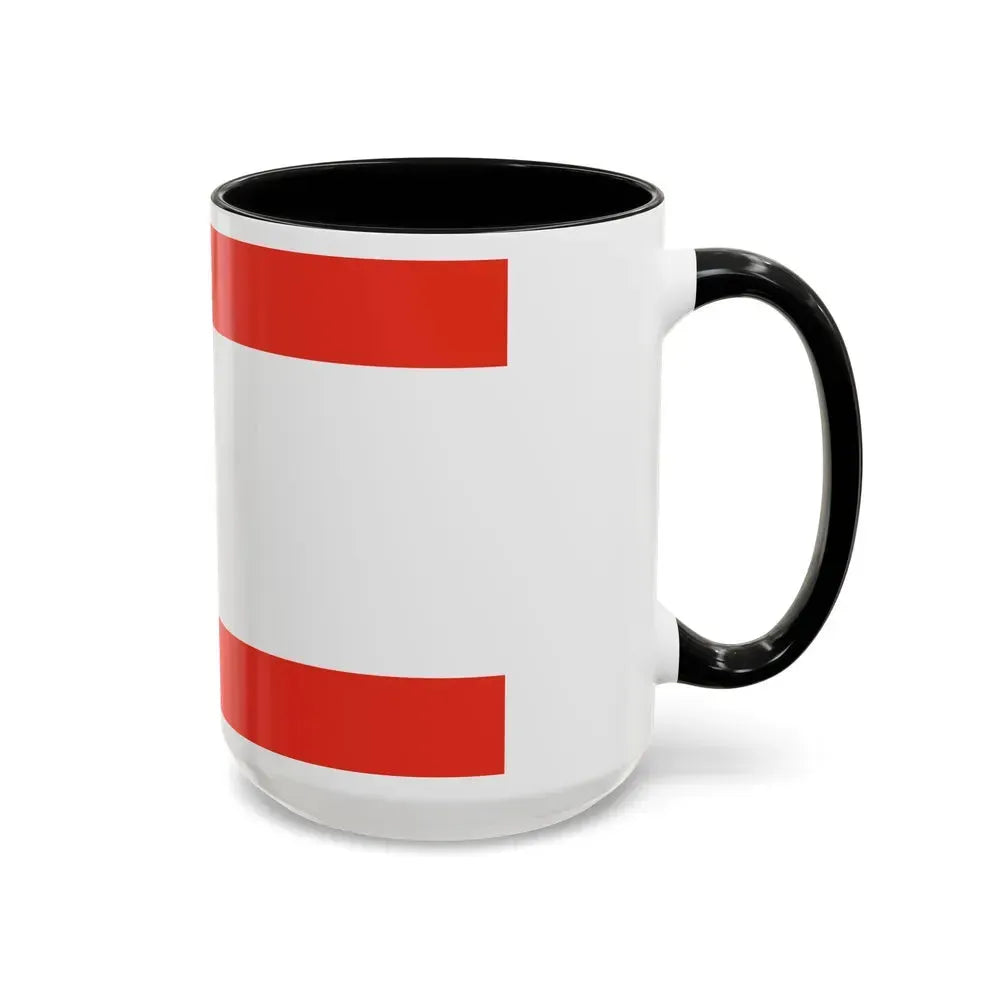 Flag of Berlin Germany - Accent Coffee Mug - Go Mug Yourself