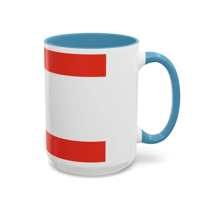 Flag of Berlin Germany - Accent Coffee Mug - Go Mug Yourself