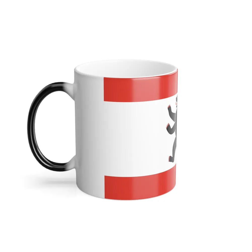 Flag of Berlin Germany - Color Changing Coffee Mug-Go Mug Yourself