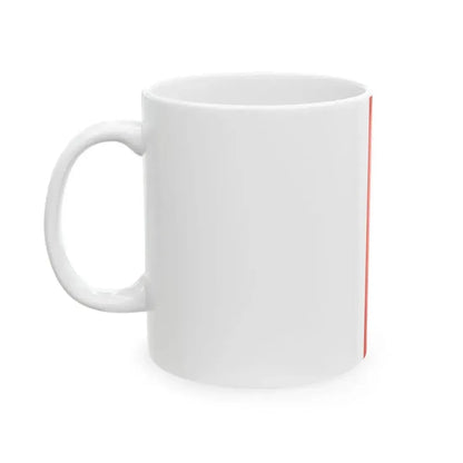 Flag of Berlin hanging (Germany) White Coffee Mug - Go Mug Yourself