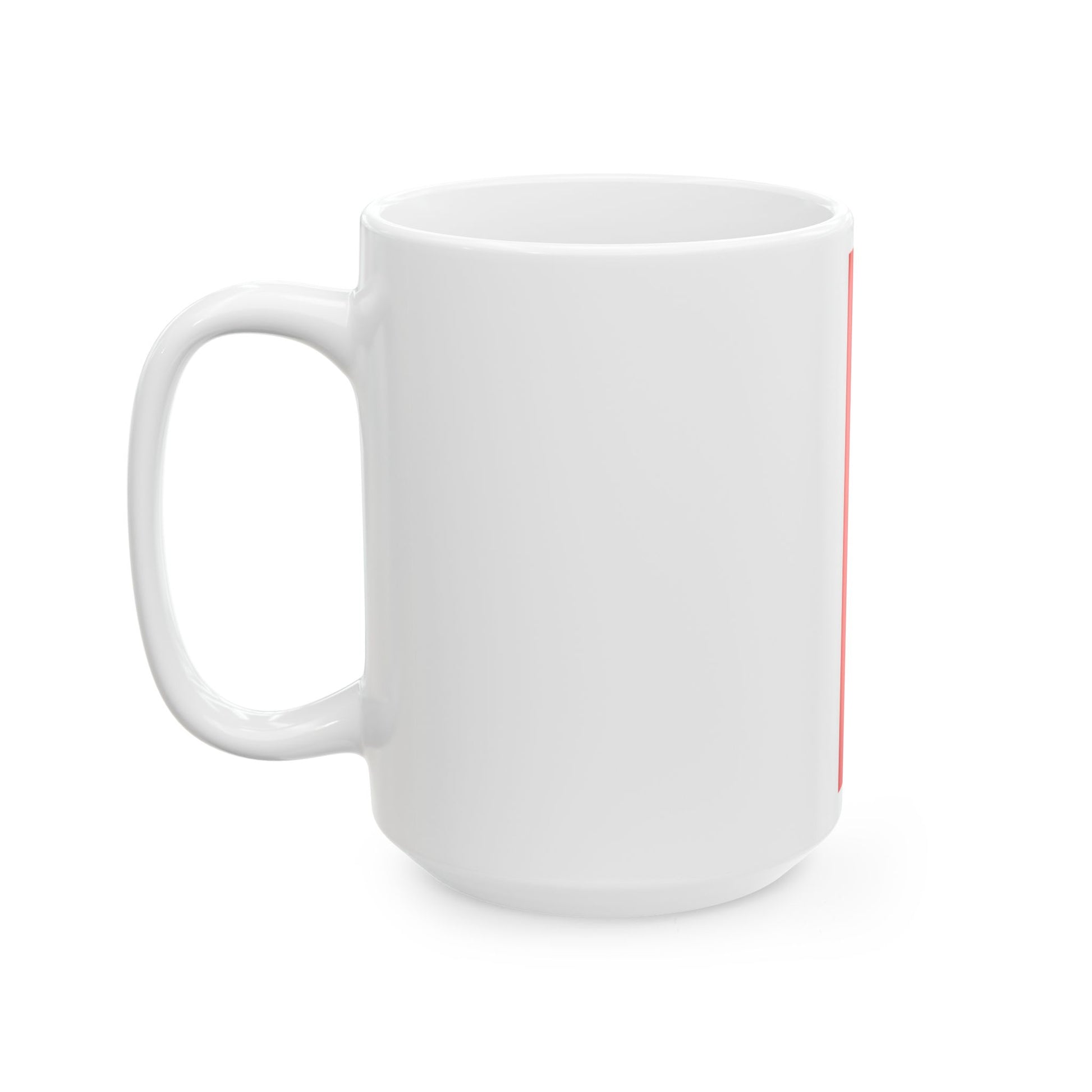 Flag of Berlin hanging (Germany) White Coffee Mug-Go Mug Yourself