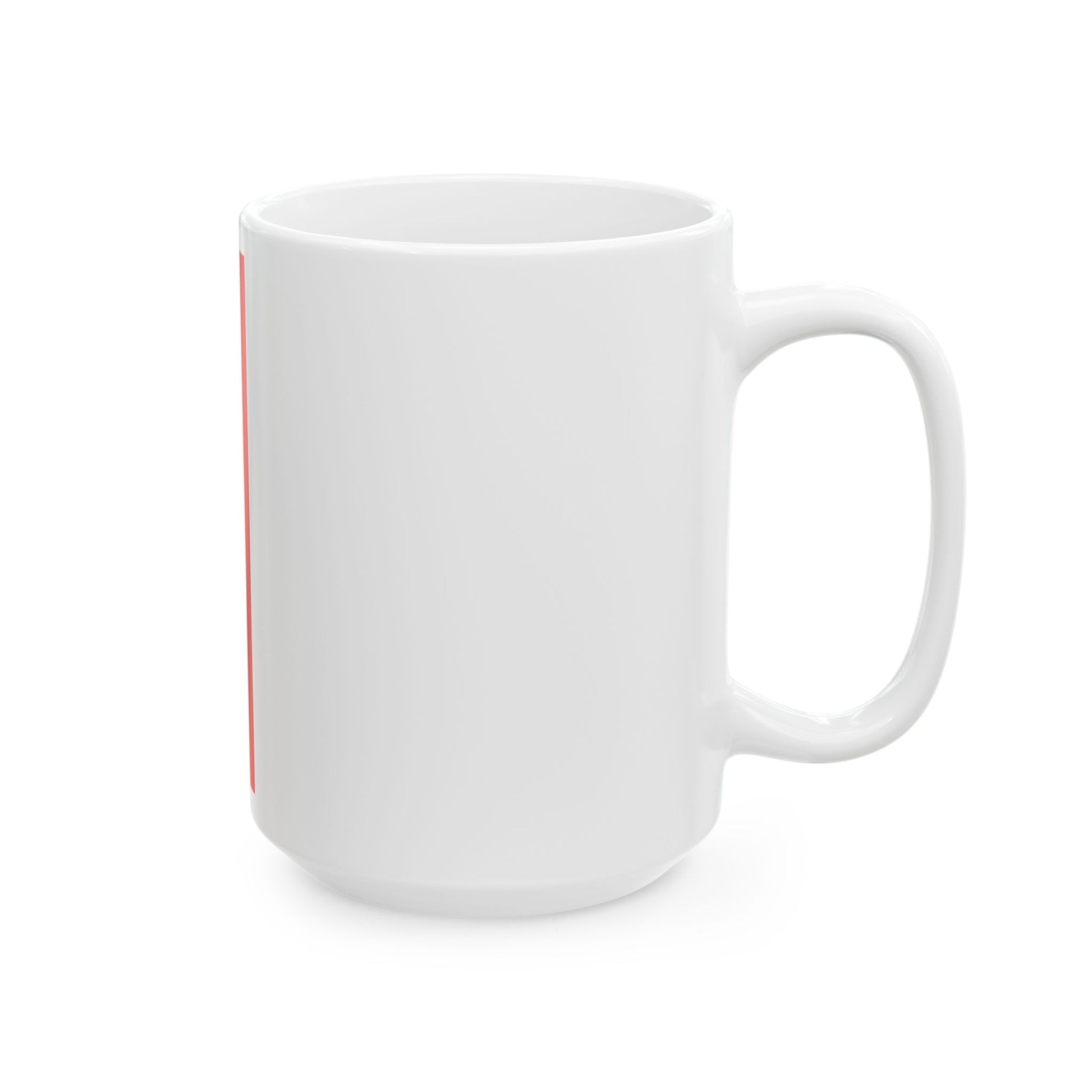 Flag of Berlin hanging (Germany) White Coffee Mug-Go Mug Yourself