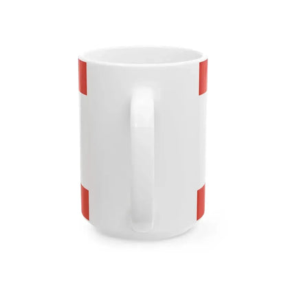 Flag of Berlin state (Germany) White Coffee Mug - Go Mug Yourself