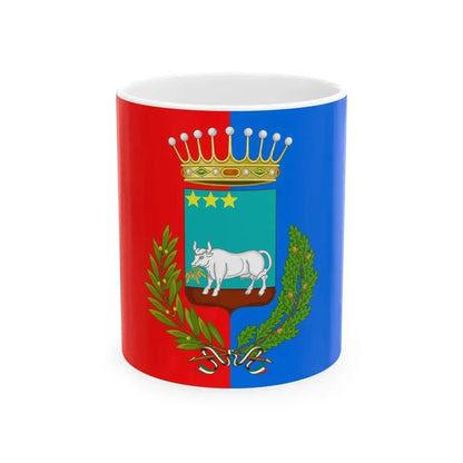Flag of Bernalda (Italy) White Coffee Mug 11oz - Go Mug Yourself
