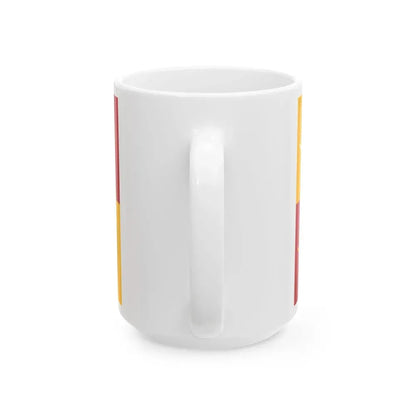 Flag of Bernards Township New Jersey (United States) White Coffee Mug - Go Mug Yourself