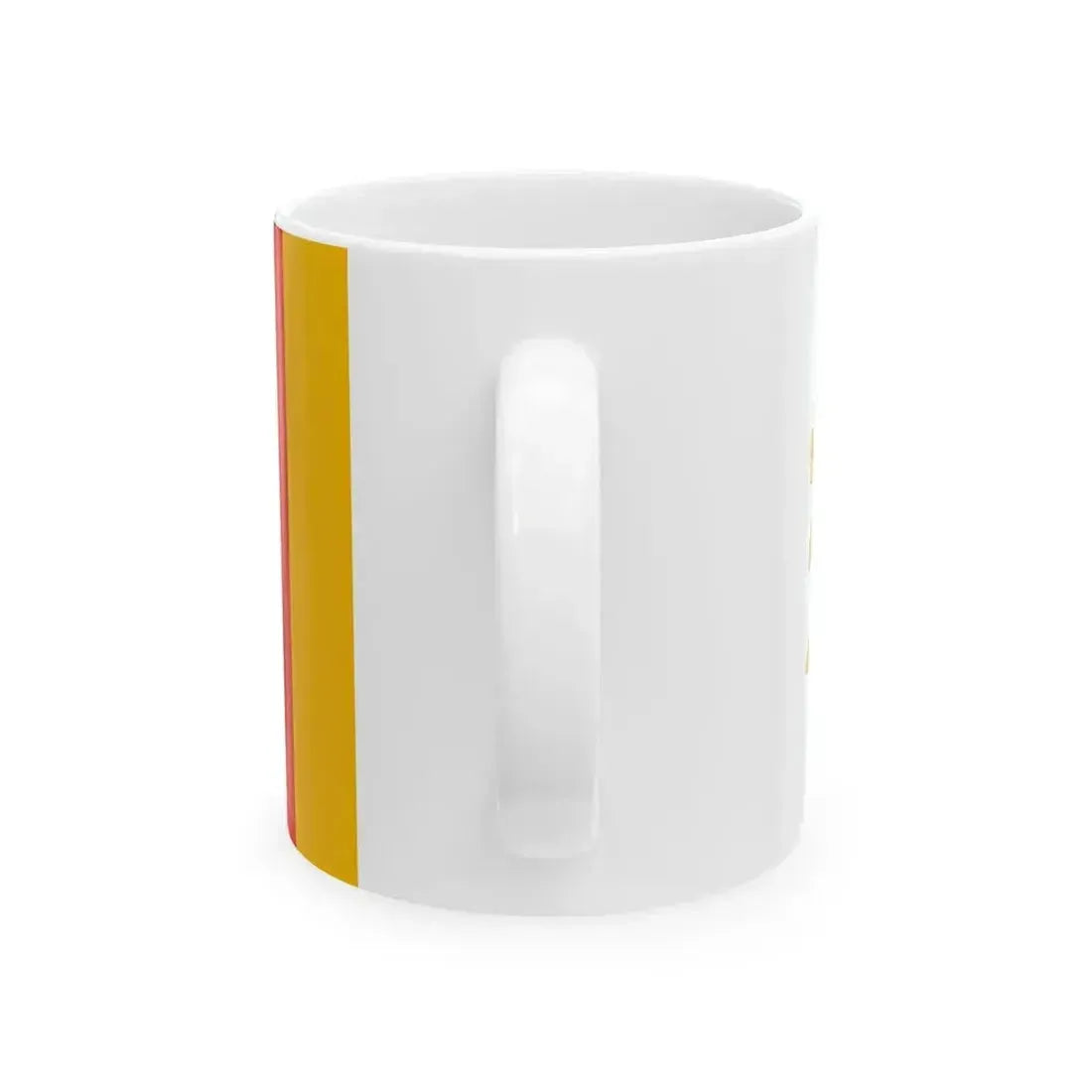 Flag of Bernecebarati (Hungary) White Coffee Mug - Go Mug Yourself