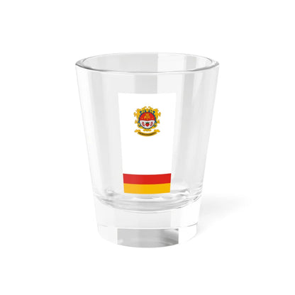 Flag of Bernecebarati vertical (Hungary) Shot Glass 1.5oz 1.5oz - Go Mug Yourself