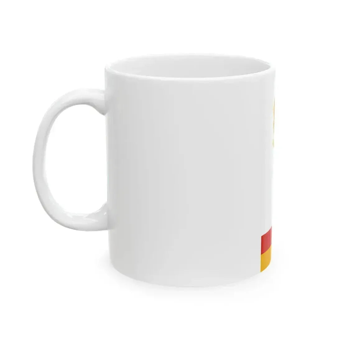 Flag of Bernecebarati vertical (Hungary) White Coffee Mug - Go Mug Yourself