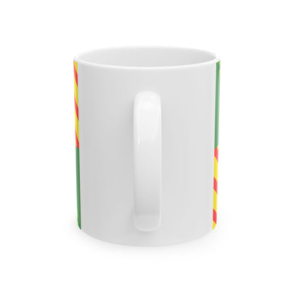 Flag of Bernissart (Belgium) White Coffee Mug-Go Mug Yourself