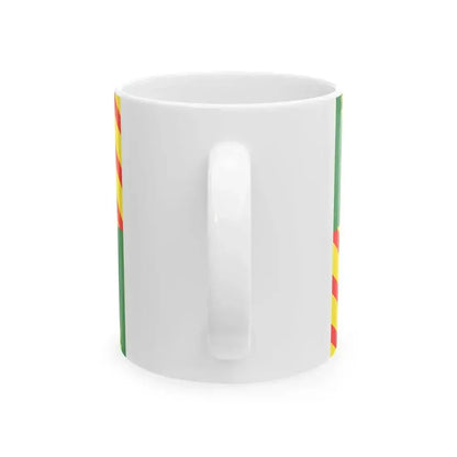 Flag of Bernissart (Belgium) White Coffee Mug - Go Mug Yourself