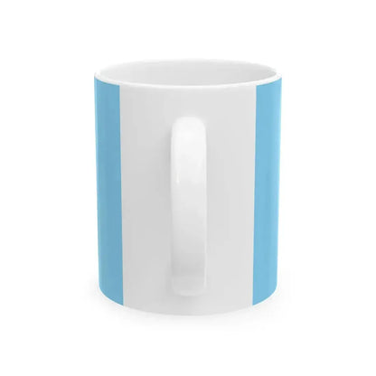 Flag of Berovo Municipality North Macedonia (North Macedonia) White Coffee Mug - Go Mug Yourself