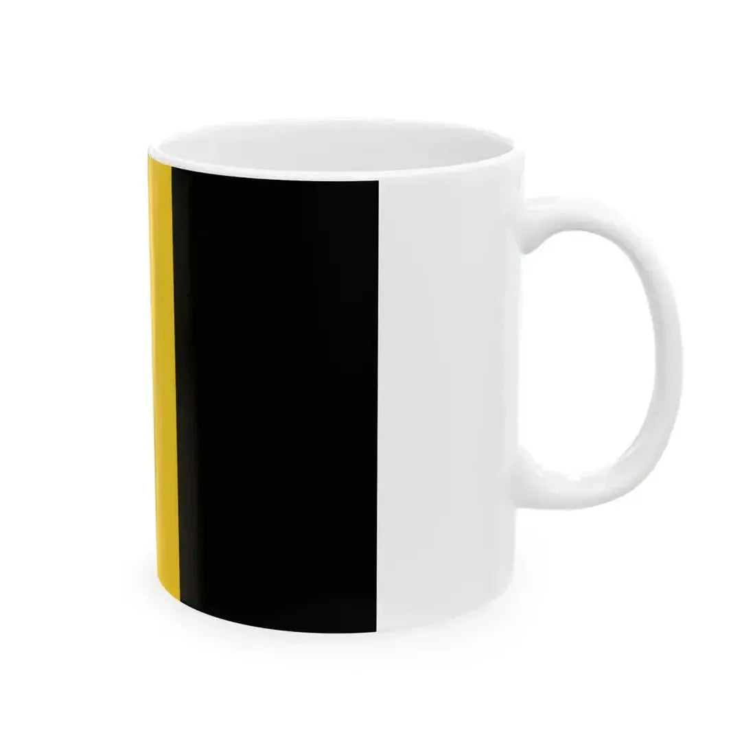 Flag of Besancon (France) White Coffee Mug - Go Mug Yourself