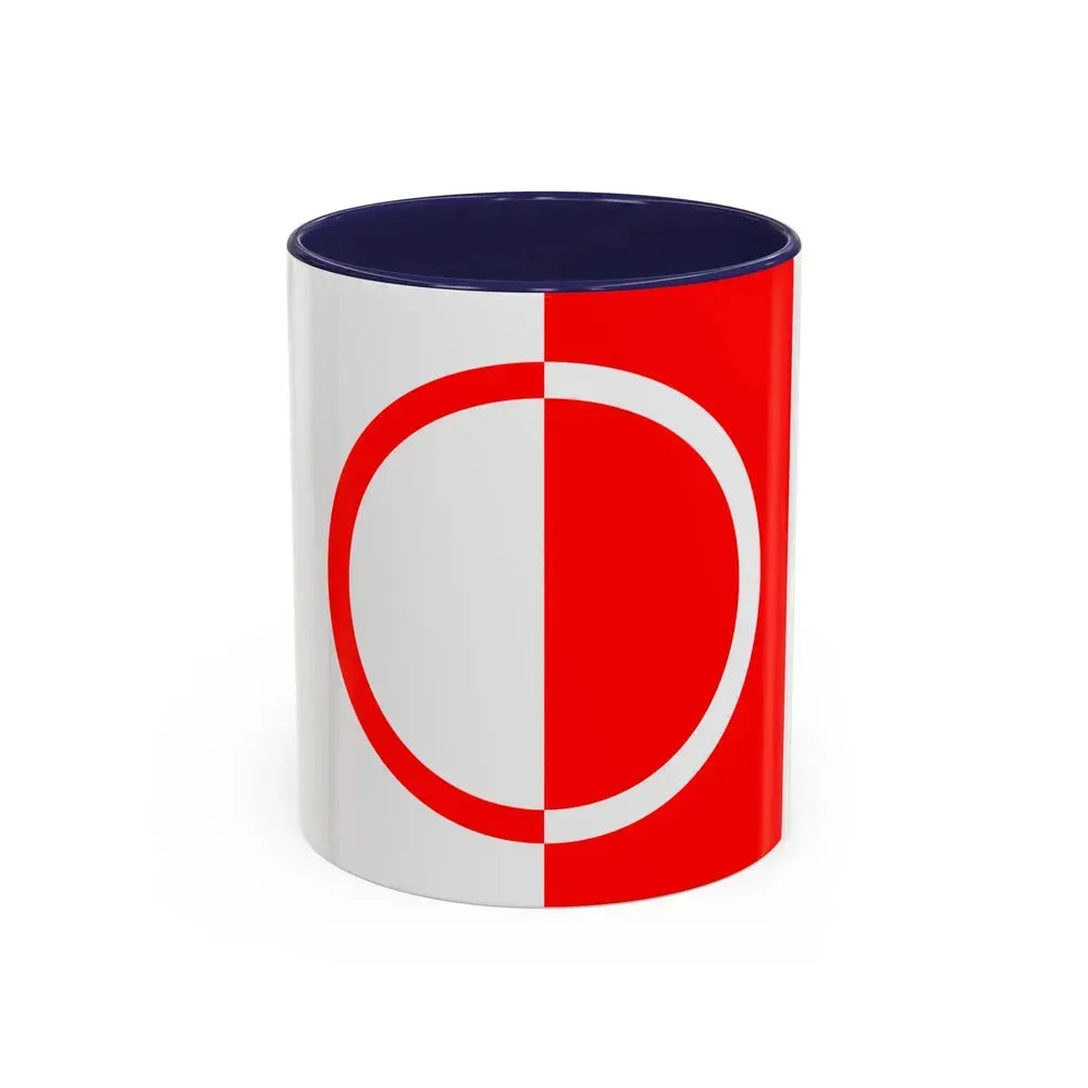 Flag of Bettens Switzerland - Accent Coffee Mug 11oz Navy - Go Mug Yourself