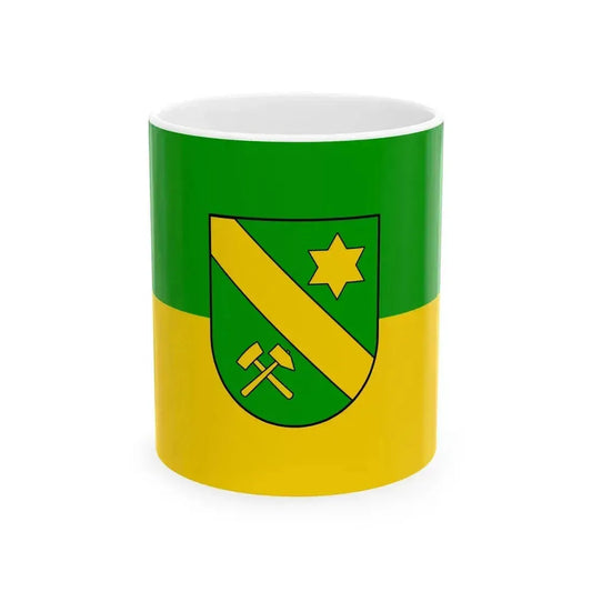 Flag of Bexbach (Germany) White Coffee Mug 11oz - Go Mug Yourself