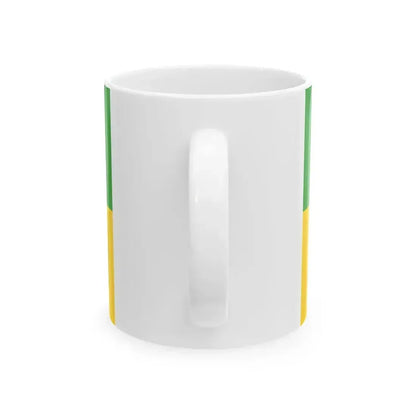 Flag of Bexbach (Germany) White Coffee Mug - Go Mug Yourself