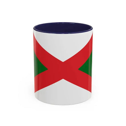 Flag of Bexhill UK - Accent Coffee Mug 11oz Navy - Go Mug Yourself