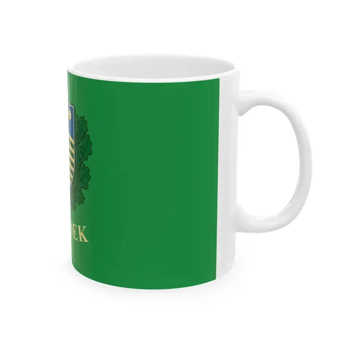 Flag of Bezedek (Hungary) White Coffee Mug - Go Mug Yourself