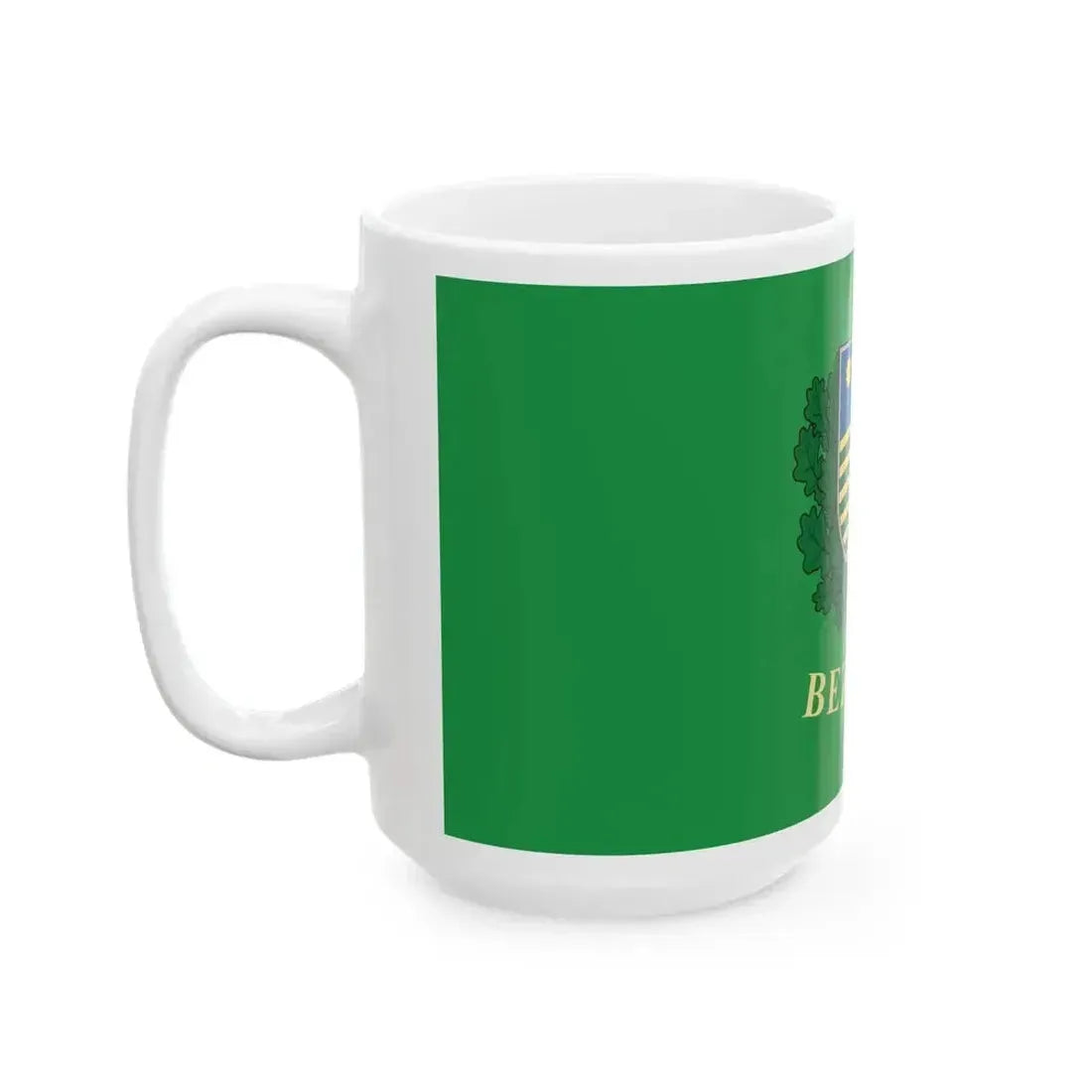 Flag of Bezedek (Hungary) White Coffee Mug - Go Mug Yourself