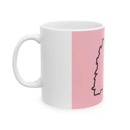 Flag of Bharat Rashtra Samithi India Nation Council (India) White Coffee Mug - Go Mug Yourself