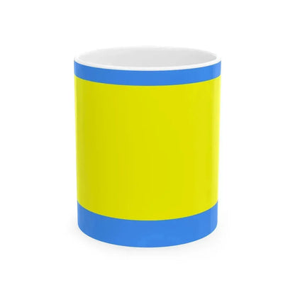 Flag of Bharatpur (India) White Coffee Mug 11oz - Go Mug Yourself