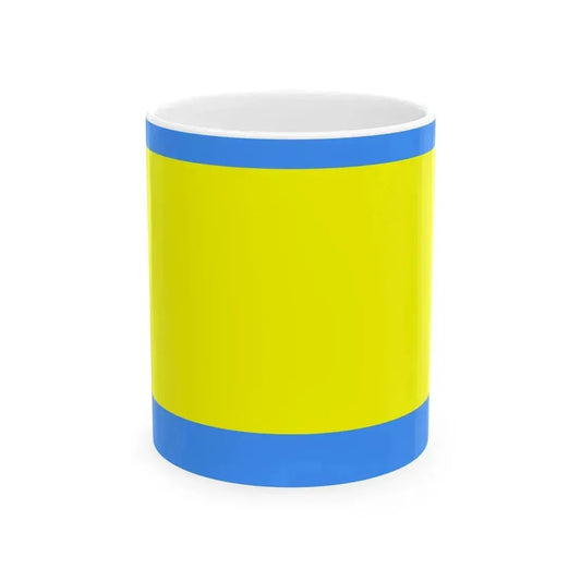 Flag of Bharatpur (India) White Coffee Mug 11oz - Go Mug Yourself