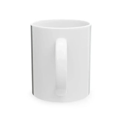 Flag of Bhutan black and white variant 1 (Bhutan) White Coffee Mug - Go Mug Yourself