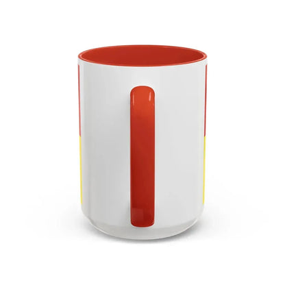 Flag of Biberach Germany - Accent Coffee Mug - Go Mug Yourself