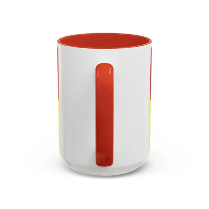 Flag of Biberach Germany - Accent Coffee Mug - Go Mug Yourself