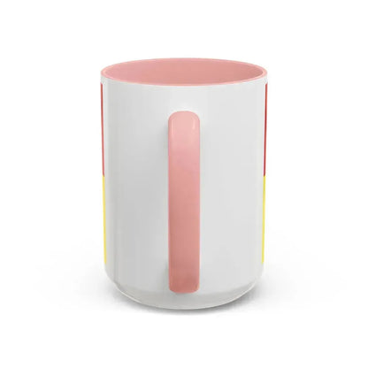 Flag of Biberach Germany - Accent Coffee Mug - Go Mug Yourself