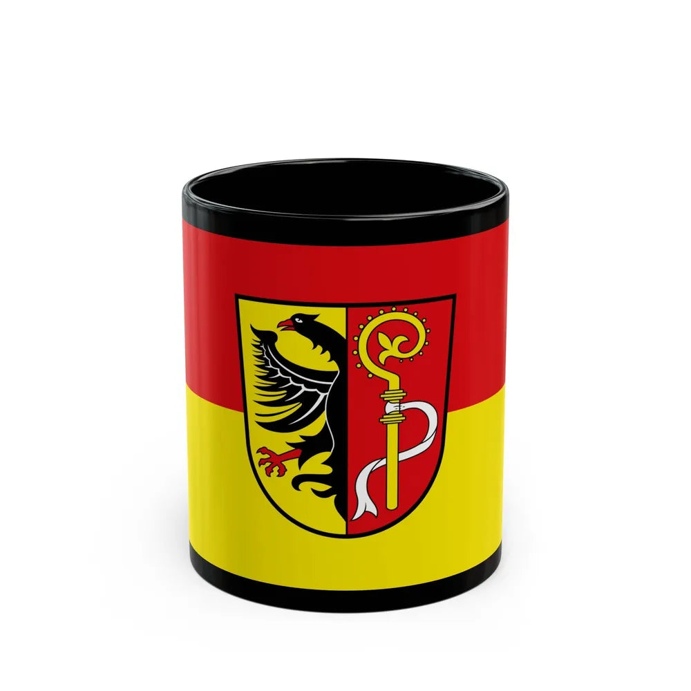 Flag of Biberach Germany - Black Coffee Mug-11oz-Go Mug Yourself