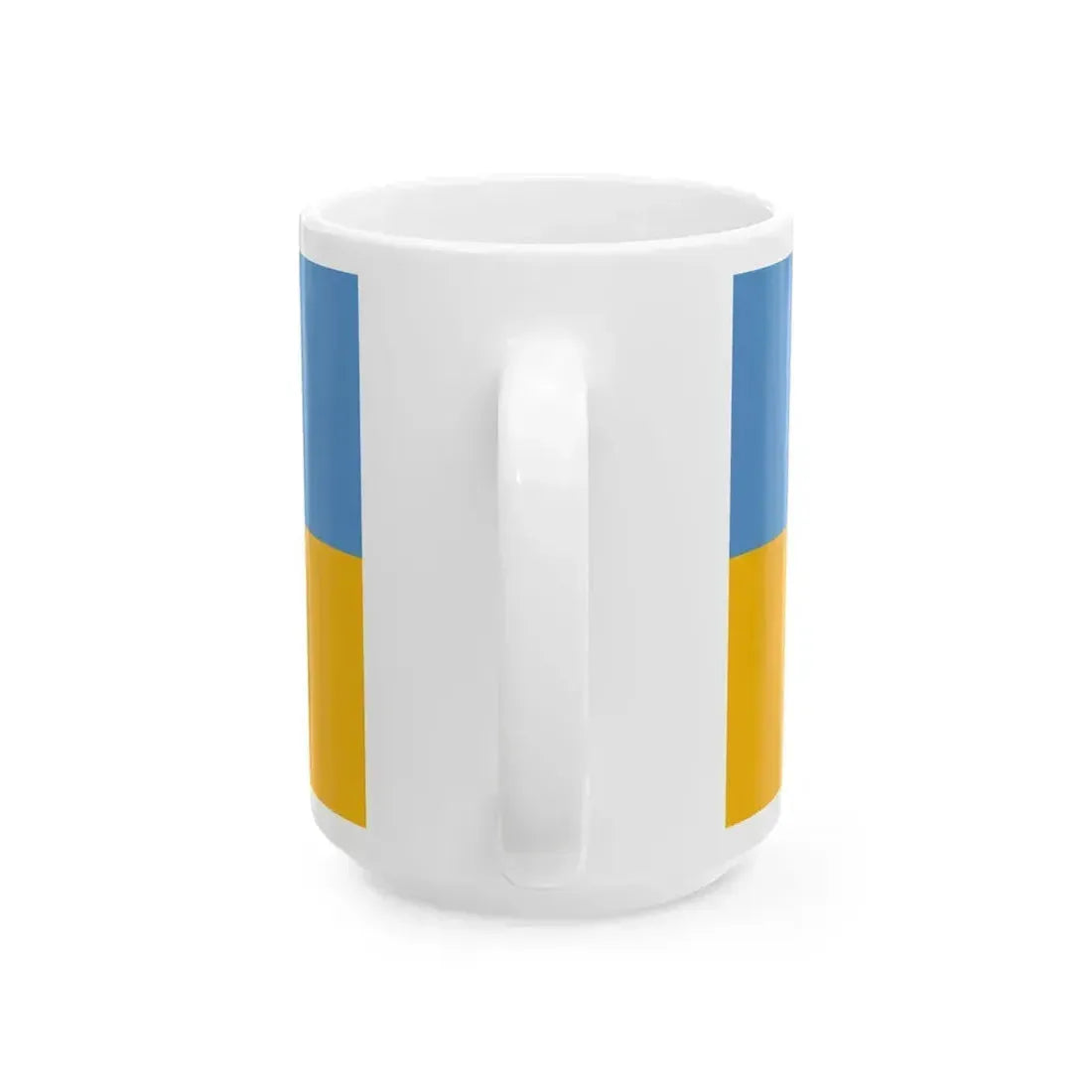 Flag of Bicske (Hungary) White Coffee Mug - Go Mug Yourself