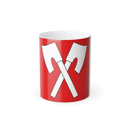 Flag of Biel Switzerland - Color Changing Coffee Mug 11oz - Go Mug Yourself