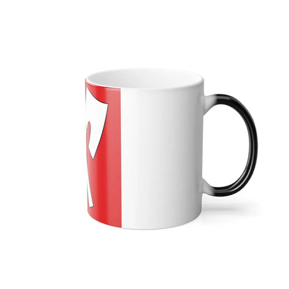 Flag of Biel Switzerland - Color Changing Coffee Mug-Go Mug Yourself