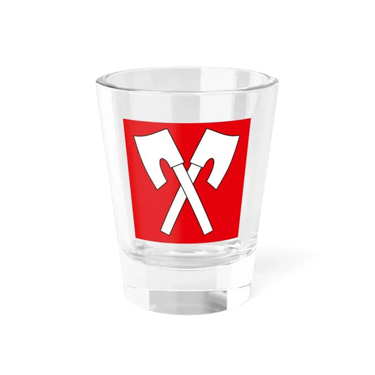 Flag of Biel Switzerland - Shot Glass 1.5oz 1.5oz - Go Mug Yourself