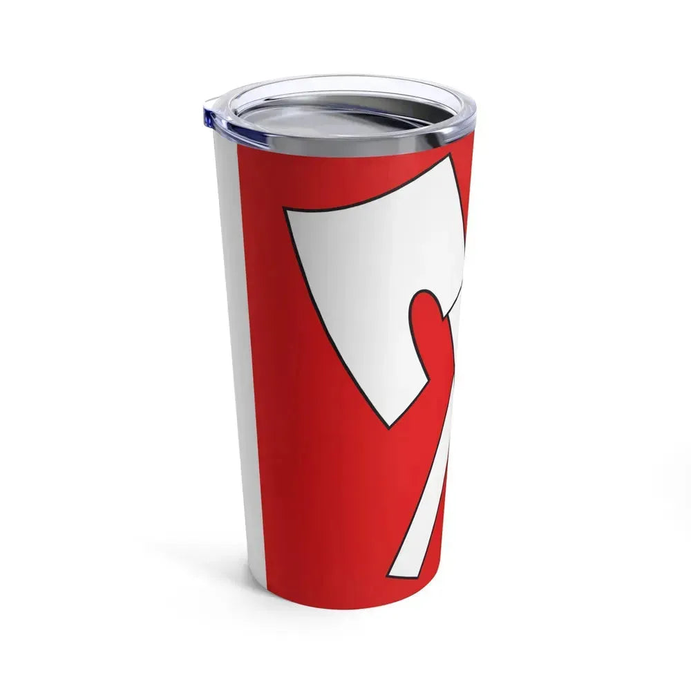 Flag of Biel Switzerland - Tumbler 20oz - Go Mug Yourself