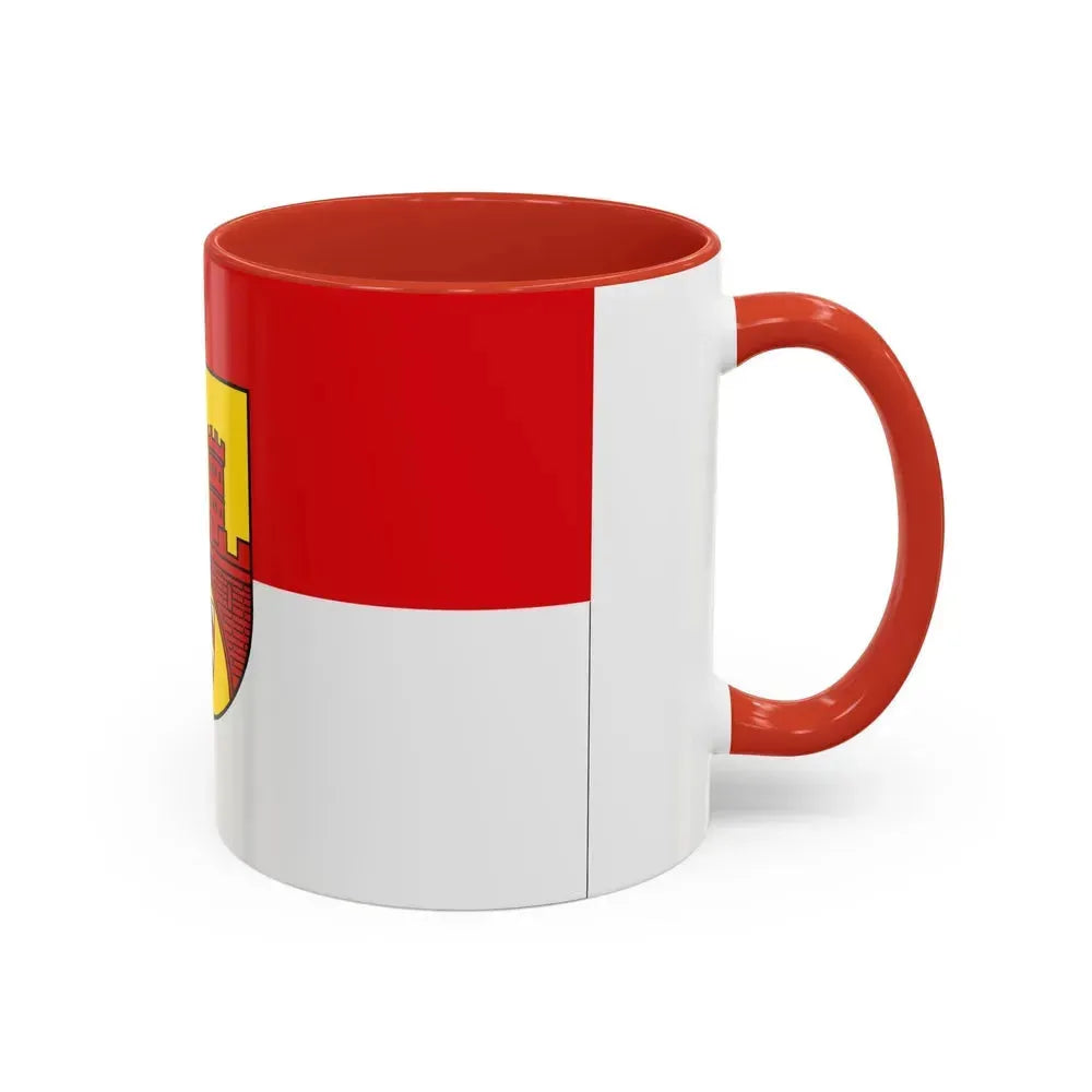 Flag of Bielefeld Germany - Accent Coffee Mug - Go Mug Yourself