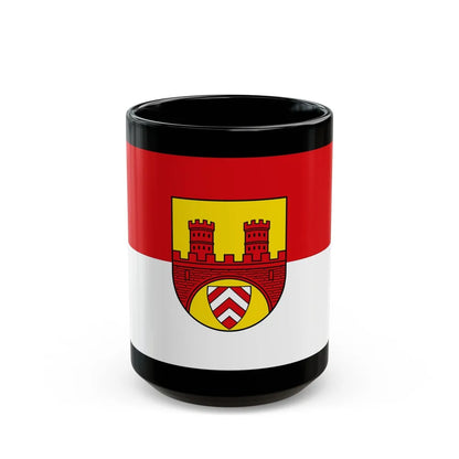 Flag of Bielefeld Germany - Black Coffee Mug-15oz-Go Mug Yourself