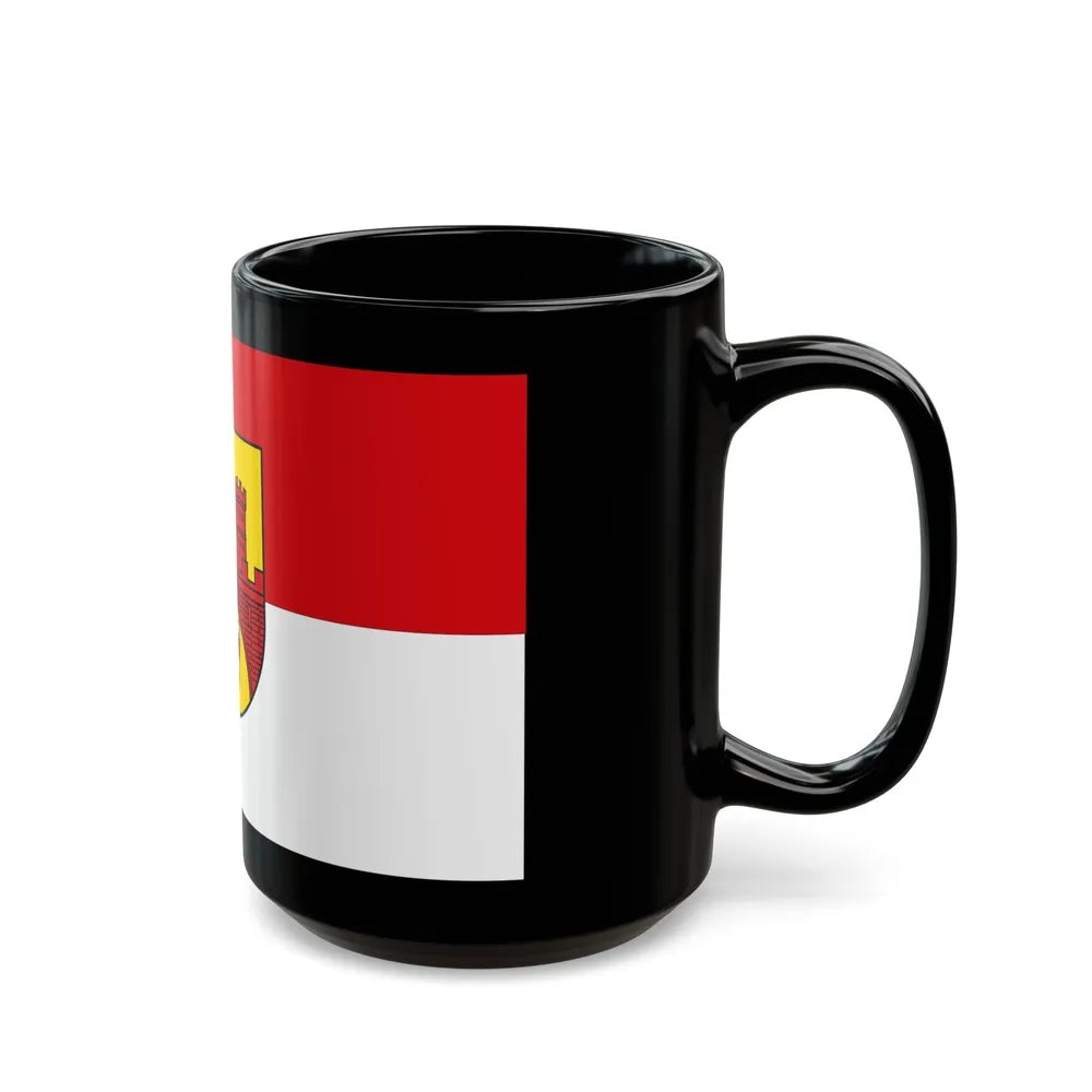 Flag of Bielefeld Germany - Black Coffee Mug-Go Mug Yourself