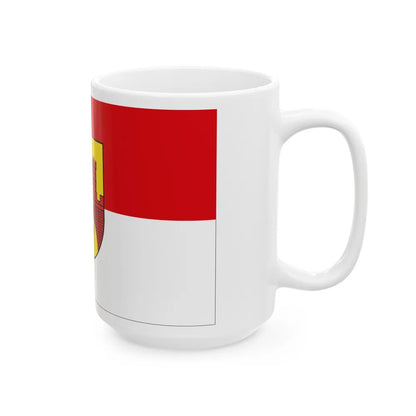 Flag of Bielefeld Germany - White Coffee Mug-Go Mug Yourself