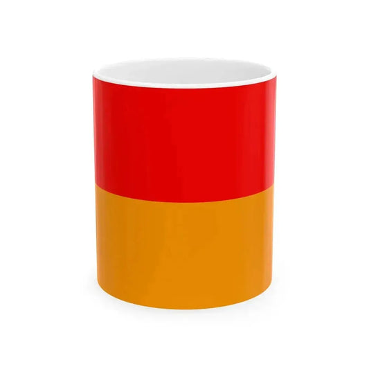 Flag of Bikaner (India) White Coffee Mug 11oz - Go Mug Yourself