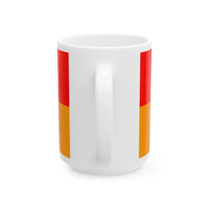 Flag of Bikaner (India) White Coffee Mug - Go Mug Yourself