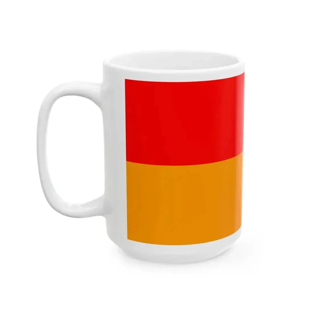 Flag of Bikaner (India) White Coffee Mug - Go Mug Yourself