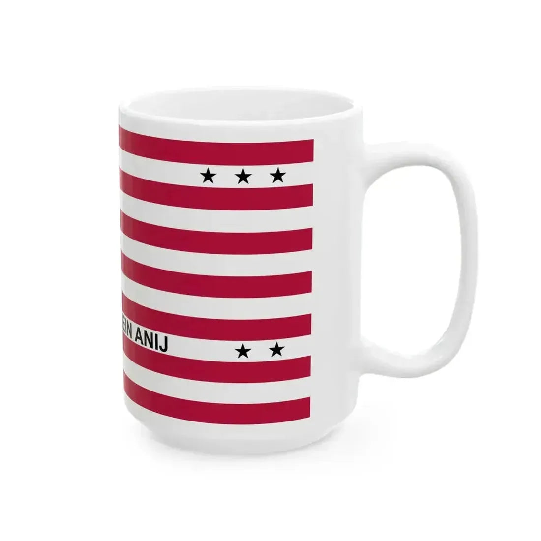 Flag of Bikini Atoll (Marshall Islands) White Coffee Mug - Go Mug Yourself
