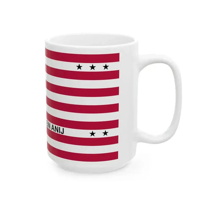 Flag of Bikini Atoll (Marshall Islands) White Coffee Mug - Go Mug Yourself