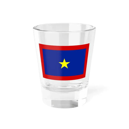 Flag of Binh Xuyen Army (Vietnam) Shot Glass 1.5oz 1.5oz - Go Mug Yourself